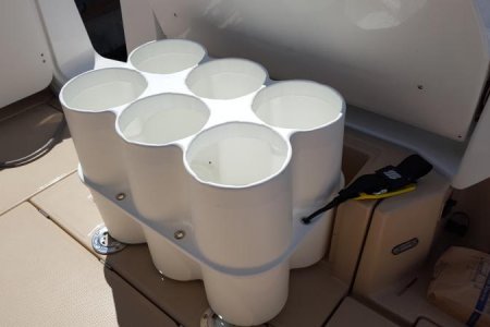 6 scuba tank rack