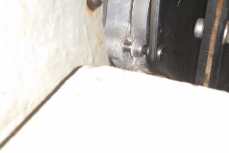 stuck wrench closeup