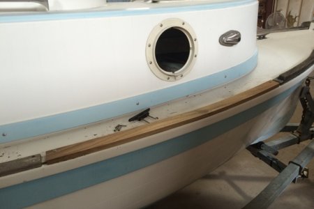 Teak Repair Aug 2016