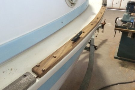 Teak Repair Aug 2016