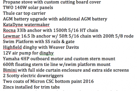 2013 options and extras