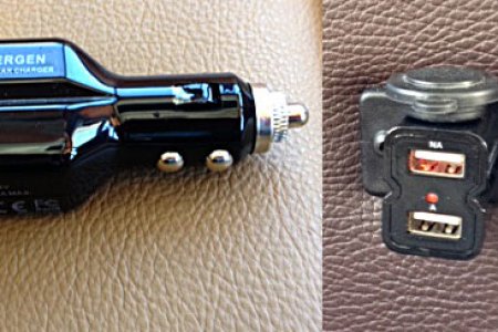 12-volt USB charger