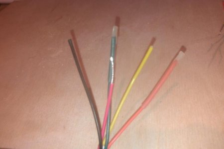 rudder indicator wires used