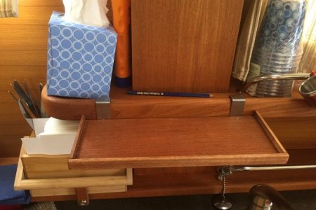 Teak Shelf