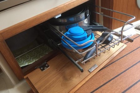 Under Oven Storage
