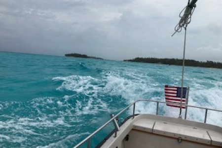 Entering Bimini cut