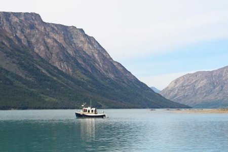 Anchored near Ark Mountain.