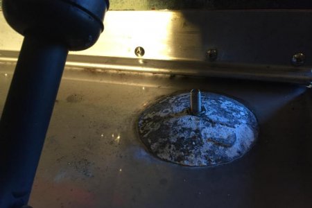 Trim tab zinc - about 30% gone