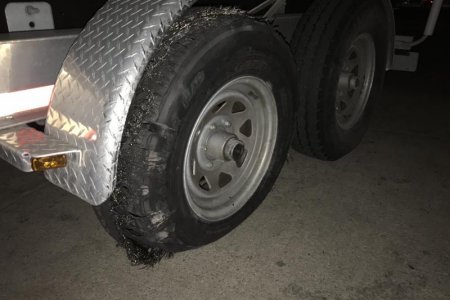 Blown Tire