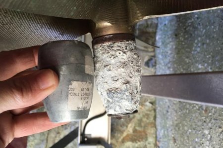 Condition at 1450 operating hours