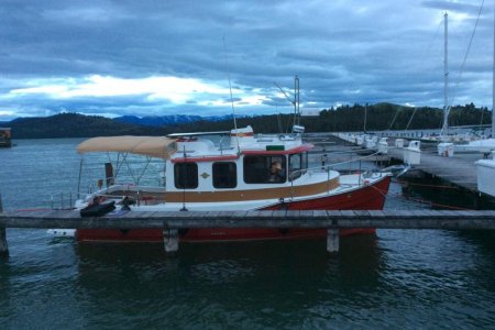 First morning on board