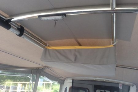 Interior in cruising mode