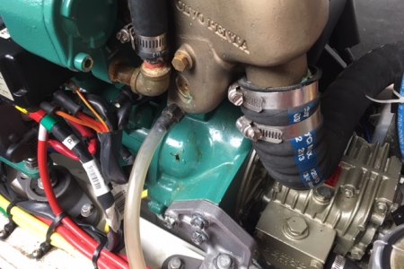(5) Drain Exhaust Elbow