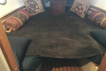 Comfy Bed with Access to Clothing