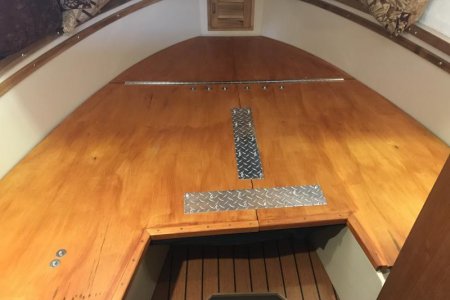 Bed Platform Installed.