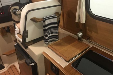 Galley Towel Rack