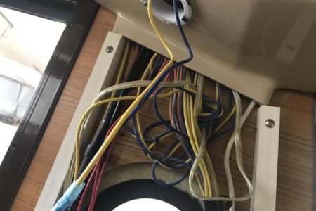 Most Difficult Area to Snake a Wire.