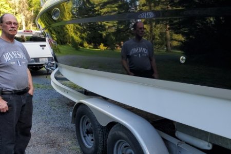 Kevin with 2008 Regal 26 Express
