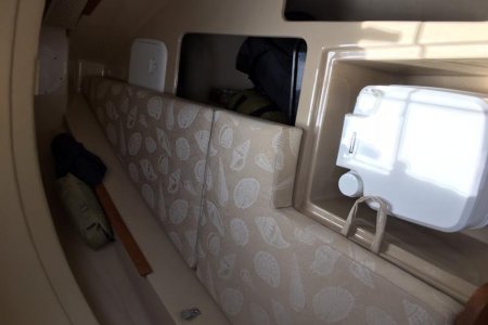 under cushion boat storage