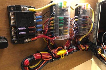 AIS Wiring behind Dash