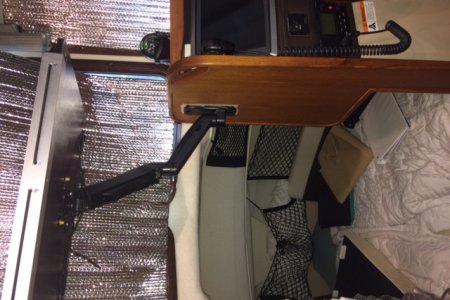Media 'easy to access V berth' in album 'Centre Table'