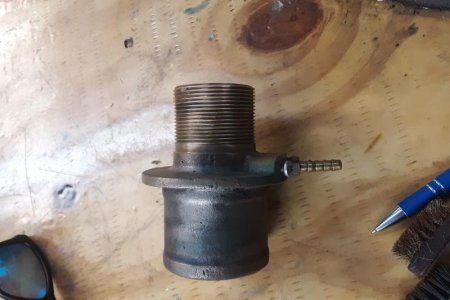 07: Cleaned up stern tube fitting