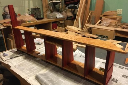 Galley shelf - getting oil