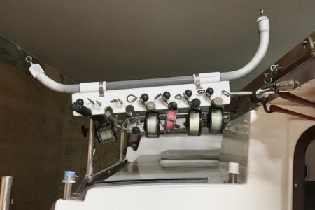 A3. Kayak rack/ rod holder detail