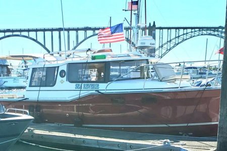 A breezy day at Newport, Or.