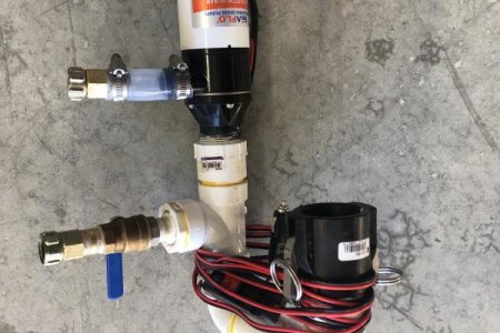 Pump out pump for storage