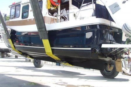 Haulout - PORT AFT view