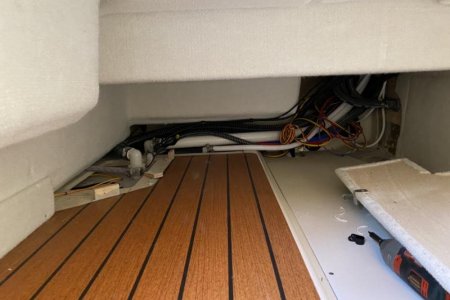 Holding tank access