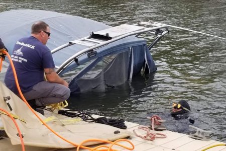 sunk boat