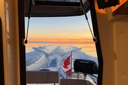 Juan de Fuca Strait Sunset