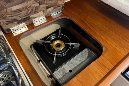 Portable Stove in its Storage