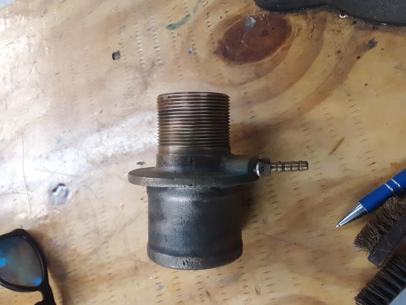 07: Cleaned up stern tube fitting
