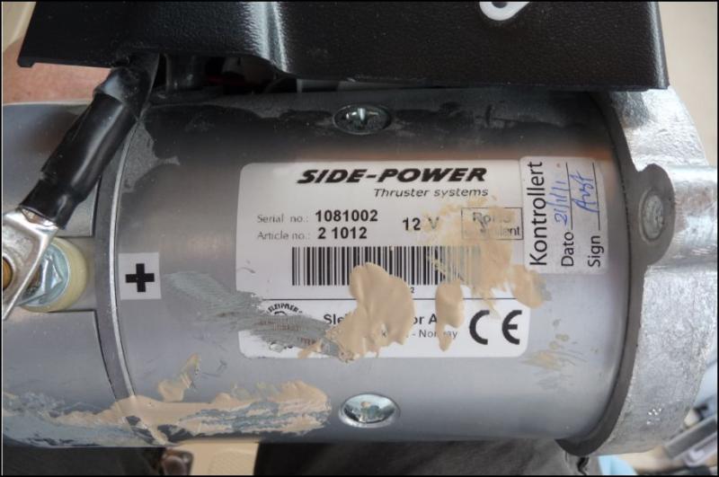 10 Thruster motor label