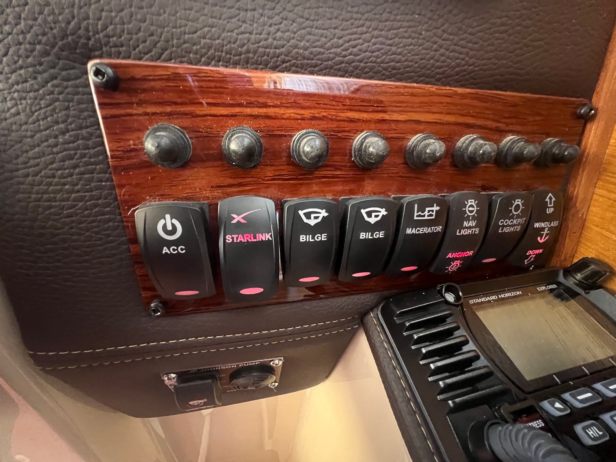 12vdc to 36vdc Dashboard Switch