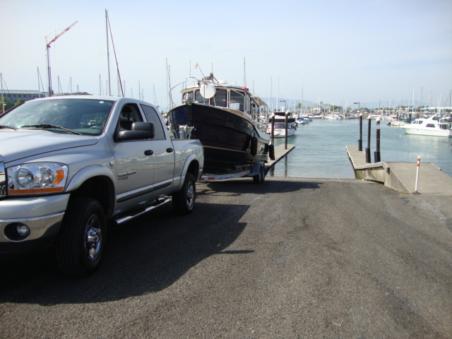 17 May: At the launch ramp