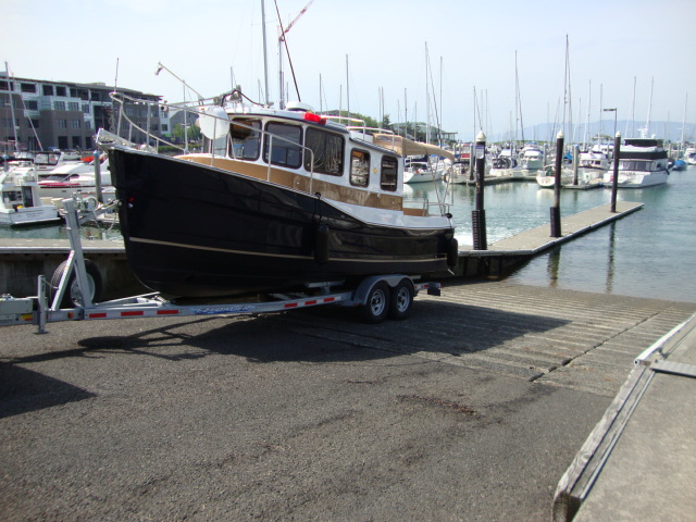 17 May: At the launch ramp