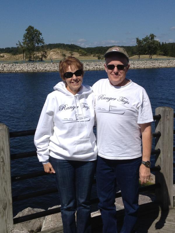 2012 09 15 Genny & Dave Ranger Tug Shirts