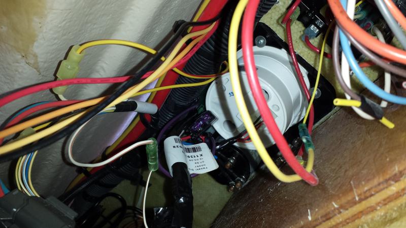 3 Amp fuse under starter panel