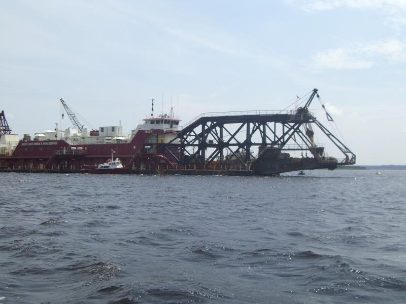 32 River dredge