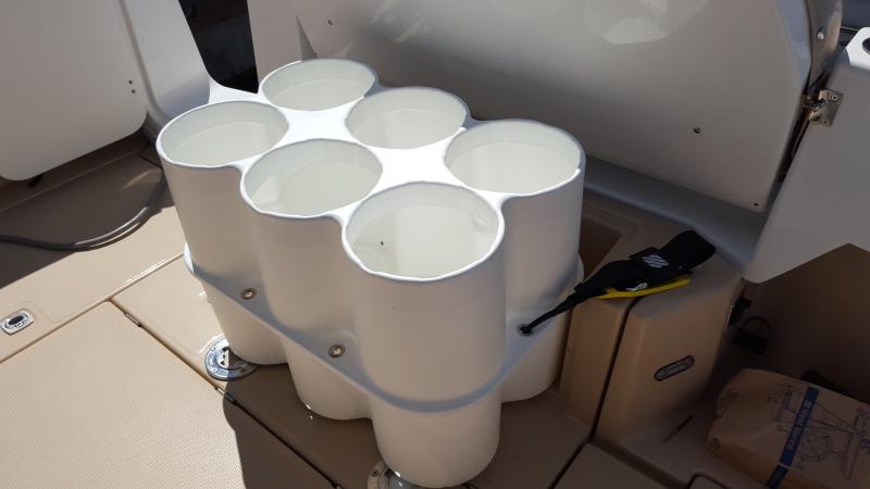 6 scuba tank rack