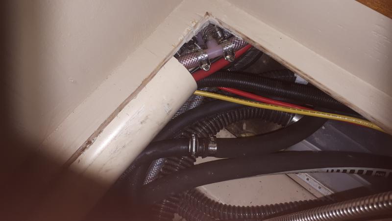 6AWG Electrical wires and new inlet hose