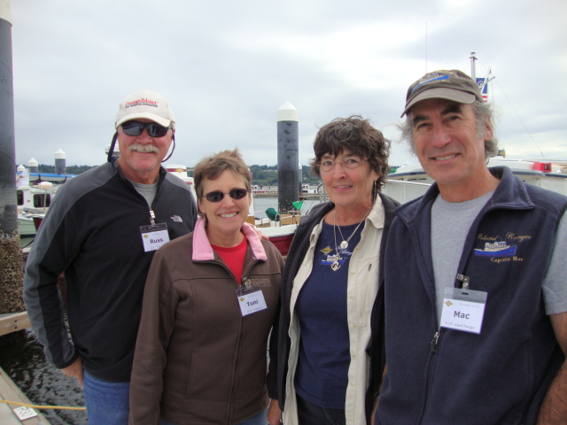 9-10 Bremerton Russ & Tony (TRAVELER), Linda & Cap't Mac (ISLAND RANGER)