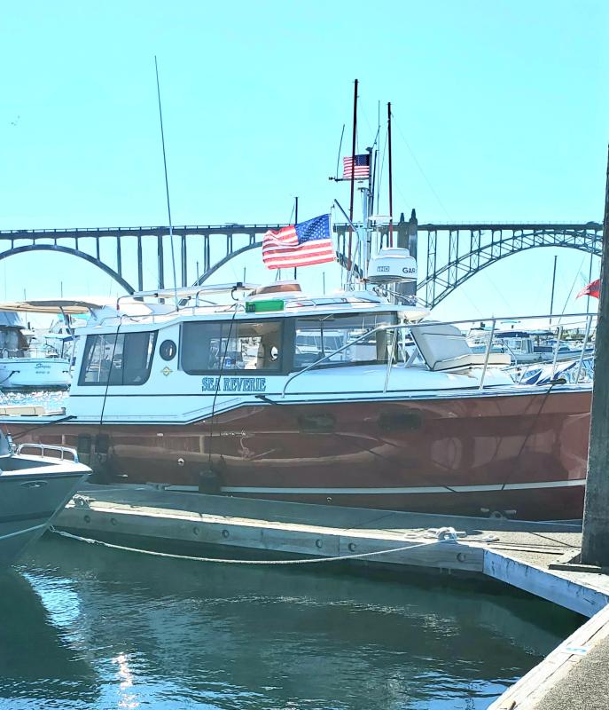A breezy day at Newport, Or.