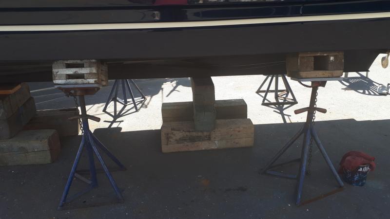 AFT Keel Blocking