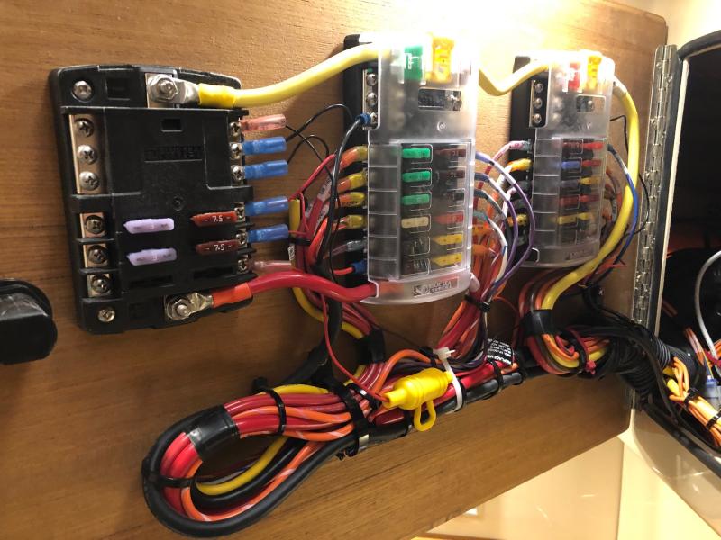 AIS Wiring behind Dash