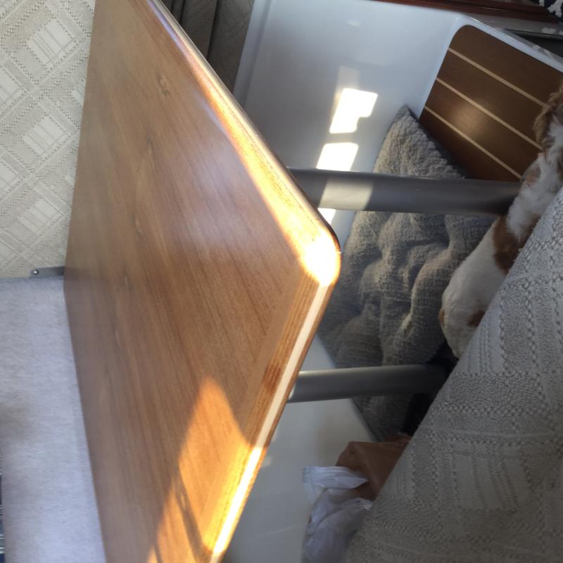 Also built a dinette table and made it smaller to be more user friendly